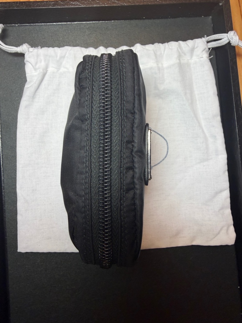 Prada Micro Black Nylon Pouch - Picture 6 of 16